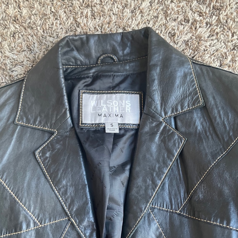 Real leather jacket